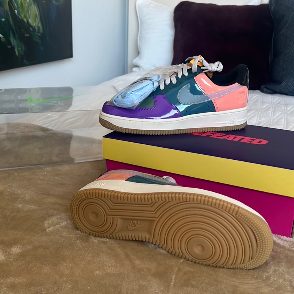 Undefeated dead stock Nike Air Force shoes